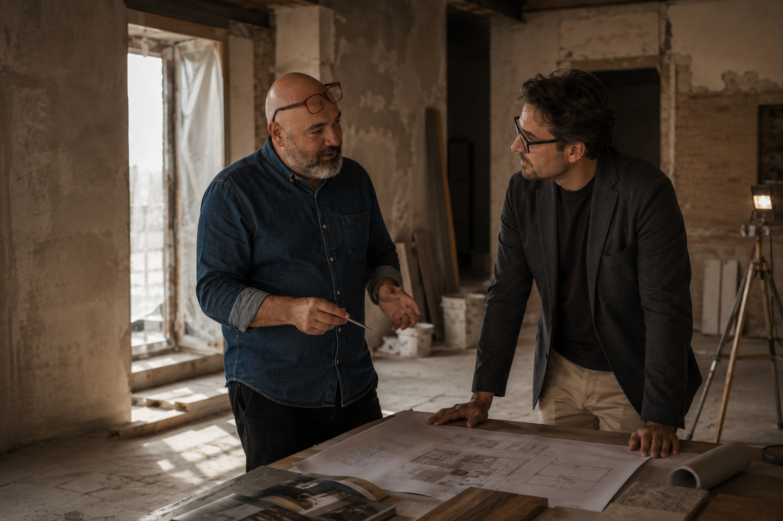 Briefing con architetto - analisi del progetto